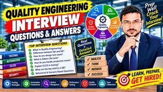 Top Quality Engineering Interview Questions and Answers 🏭 | QE Interview Secrets You Need To Know