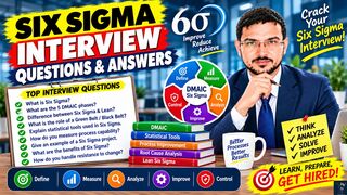 Six Sigma Interview Questions & Answers