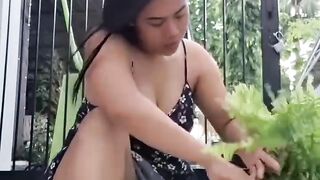 Mulher, bonita, sensual