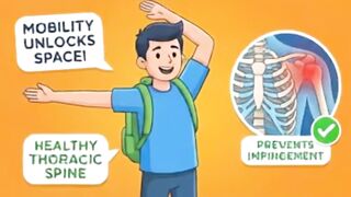 How Thoracic Spine Mobility Prevents Shoulder Impingement?