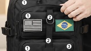MOCHILA TÁTICA MILITAR 50L: GRANDE, RESISTENTE E CHEIA DE BOLSOS\