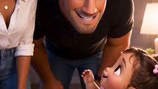 PIXAR ANIMATION, FAMILY FUN, MOM, DAD AND BABY 149
