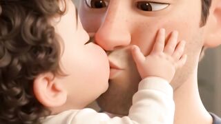 PIXAR ANIMATION, FAMILY FUN, MOM, DAD AND BABY 155