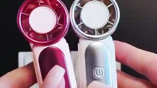 Mini portable charging fan