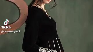 Black Stylish Fancy dress 13