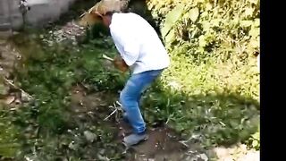 Um dia na roça