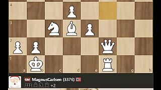 the knight brilliant, endgame masterpiece magnus carlsen #chess