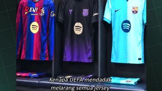 Kenapa UEFA melarang semua jersey Barca untuk dipakai lawan PSG? 2