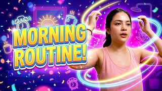 My Refreshing Morning Routine & Post-Workout Glow! 💦✨