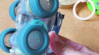 Playing with Toy Cars in a Bedroom for Fun