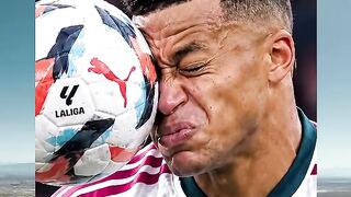 Kepala Mbappe diperbuat daripada besi ke apa?! 😳