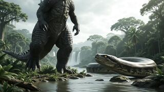 Godzila vs anaconda final Battle