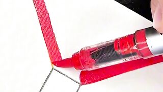 Satisfying Marker ASMR Sounds 🎨 #asmr #asmrsounds #asmrmarkersounds #coloring #satisfying