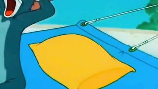 Jerry Was Sleeping Peacefully On A Hammock… THEN AN ARMY OF ANTS TOOK HIM! 🐜😴😂 (Ant Escort)