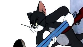 Tom Jammed A Shotgun Inside The Mouse Hole… IT CAME OUT OF HIS OWN CEILING! 😱🔫💥 (Karma Backfire)