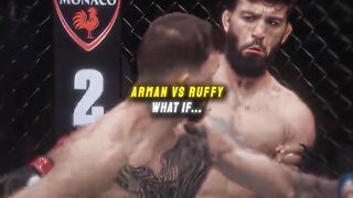 Arman vs Ruffy 🥶🥊 | MMA Coldest Moments & Savage Attitude Edit
