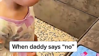 UWhen daddy says no.mp4ploading When daddy says no.mp4
