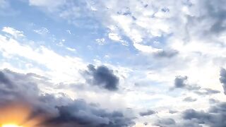 Golden Sunset Over the Ocean 🌅 | Beautiful Beach Waves #Shorts