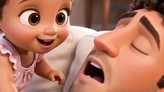 PIXAR ANIMATION, FAMILY FUN, MOM, DAD AND BABY 191