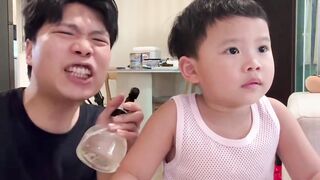 Father and son funny moments