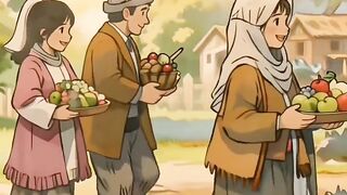 Eid al-Adha Celebration | Heartwarming Islamic Animation About Sacrifice and Sharing