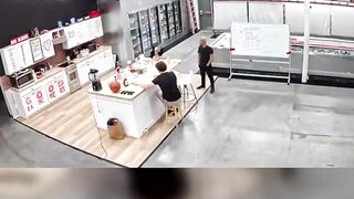 FAKE CAMERAMAN IN MRBEAST'S STORE?! 😱 #shorts