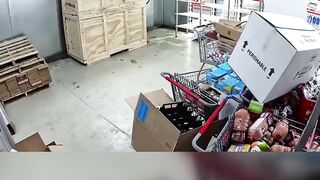 THEY OPENED HIS BOX IN THE FREEZER?! 😱 #shorts