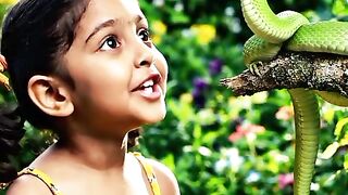 A Little Girl Meets a Snake… Her Reaction Is PRICELESS! 🐍 #shorts #viralshorts #youtubeshorts #Snake