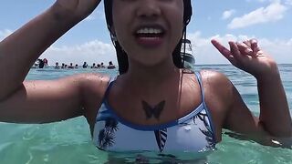 Mulher, bonita, sensual