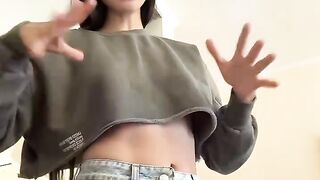 Mulher, bonita, sensual