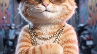 Cat rapping ❤️
