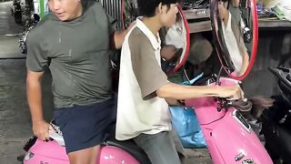 The latest motorcycle side😅