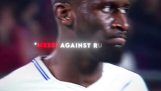 Messi VS Ronaldo Against Rudiger😱💥