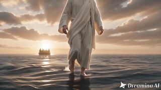 Jesus anda sobre as águas 2