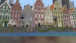 A WWII MONUMENT IN MINECRAFT?! 😱 #shorts