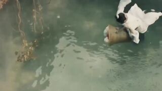 Man Falls Into a Mysterious River! 😱 An Underwater Ghost Appears | Chinese Drama