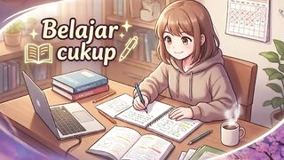 Tidur cukup, belajar cukup, dan yakin bahwa usahamu tidak sia-sia