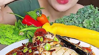 Very spicy Thai food