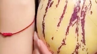 Pepino melon is a unique tropical fruit👍❤️❤️