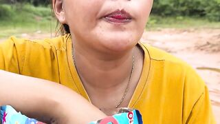 Survival Skills_ Useful and Clever with single mom in forest#outdoors #campinglife #viralvideo #fyp 16