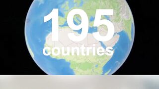 HOW MANY COUNTRIES IN 7 DAYS?! 😱 #shorts