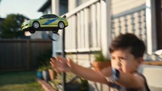 Little Kid Drifting Like a Pro