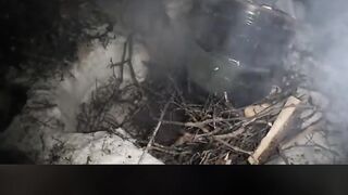 MAKING CHARCOAL FROM SCRATCH?! 😱 #shorts