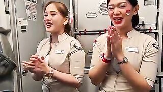 Perfect team ❤️#trending #travel #trend #beautiful #flightattendant