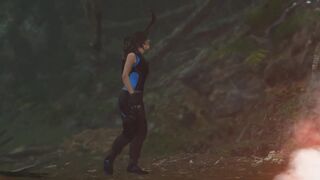 Lara croft war of Lion ultra 4k