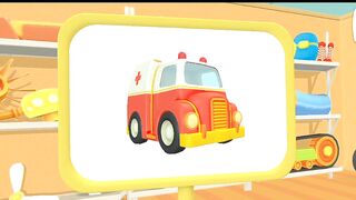 Sing with Leo ! Car Cartoons for kids & Baby songs . The Tow Truck . Leo the Truck & Street Vehicles