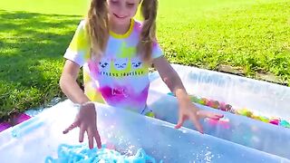 Nastya and Collection of funny challenges for kids