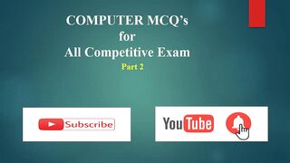 COMPUTER MCQ’s for All Competitive Exam|| part 2 || Edu+|| kashif1315