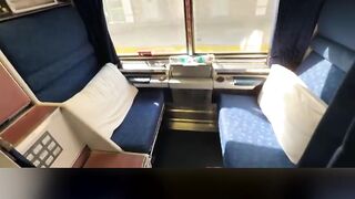 A PRIVATE ROOM ON A TRAIN?! 😂 #shorts