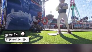 PRO PITCHER VS THE IMPOSSIBLE PITCH?! 😱 #shorts